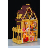 My Little House Yellow DIY Miniature Dollhouse