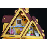 My Little House Yellow DIY Miniature Dollhouse