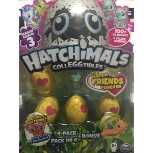 Hachimals Colleggtibles 4-Pack Plus Bonus Season 3