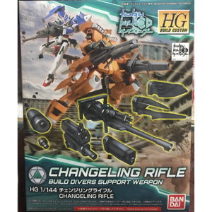 HG 1/144 Changeling Rifle Build Divers Support Weapon