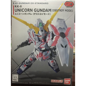 SD Gundam Ex-Standard RX-0 Unicorn Gundam Destroy Mode