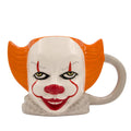 IT Pennywise Ceramic 3D Sculpted Mug – 20 oz Horror Collectible Cup