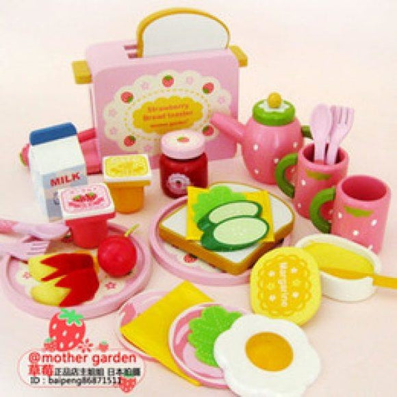 Mother Garden Wild Strawberry Bread Toaster Set (FOR PRE-ORDER ONLY)