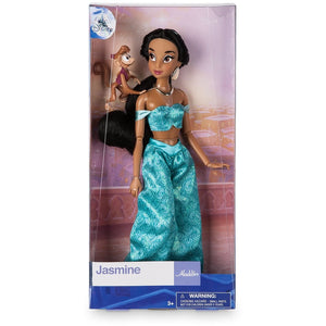 Jasmine Classic Doll with Abu Figure - 11 1/2''