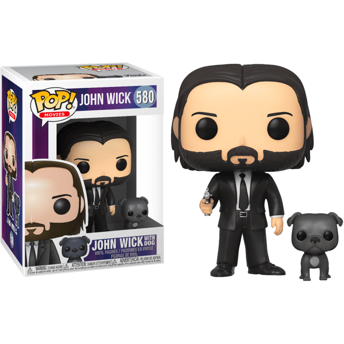John Wick with Dog Funko Pop! Vinyl Figure and Buddy