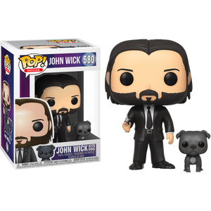 John Wick with Dog Funko Pop! Vinyl Figure and Buddy