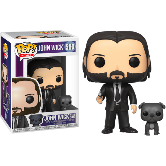 John Wick with Dog Funko Pop! Vinyl Figure and Buddy