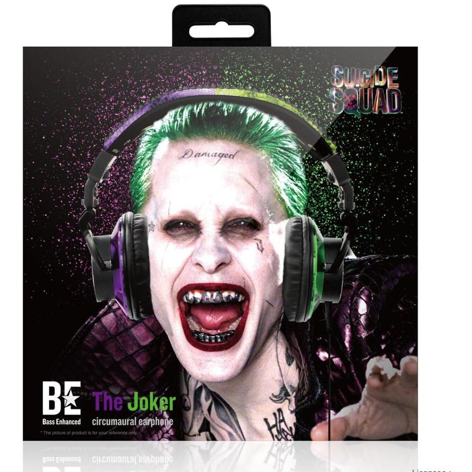 Suicide Squad The Joker Circumaural Earphone