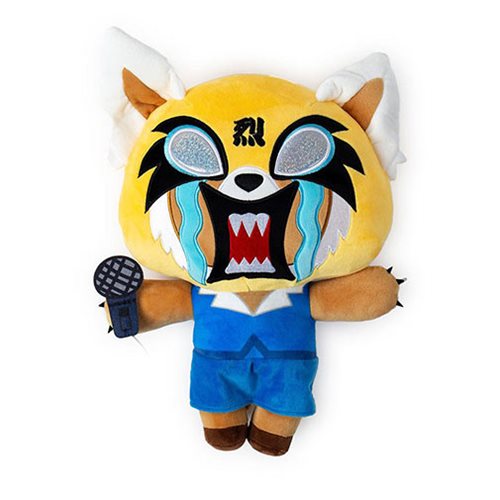 Aggretsuko Karaoke HugMe Shake Action Vibrating Plush By Kidrobot X Sanrio