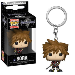 Kingdom Hearts 3 Sora Pocket Funko Pop! Key Chain