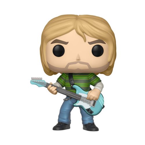 Kurt Cobain in Striped Shirt Funko Pop! Vinyl Figure