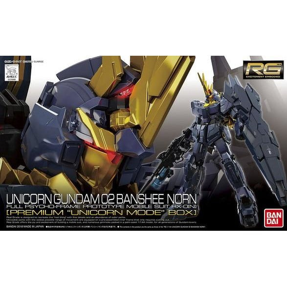 T. O RG 144 Unicorn Gundam 02 Banshee Norn Premium
