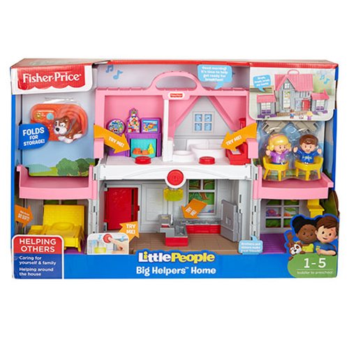 Little People Big Helpers Home Playset By Fisher-Price