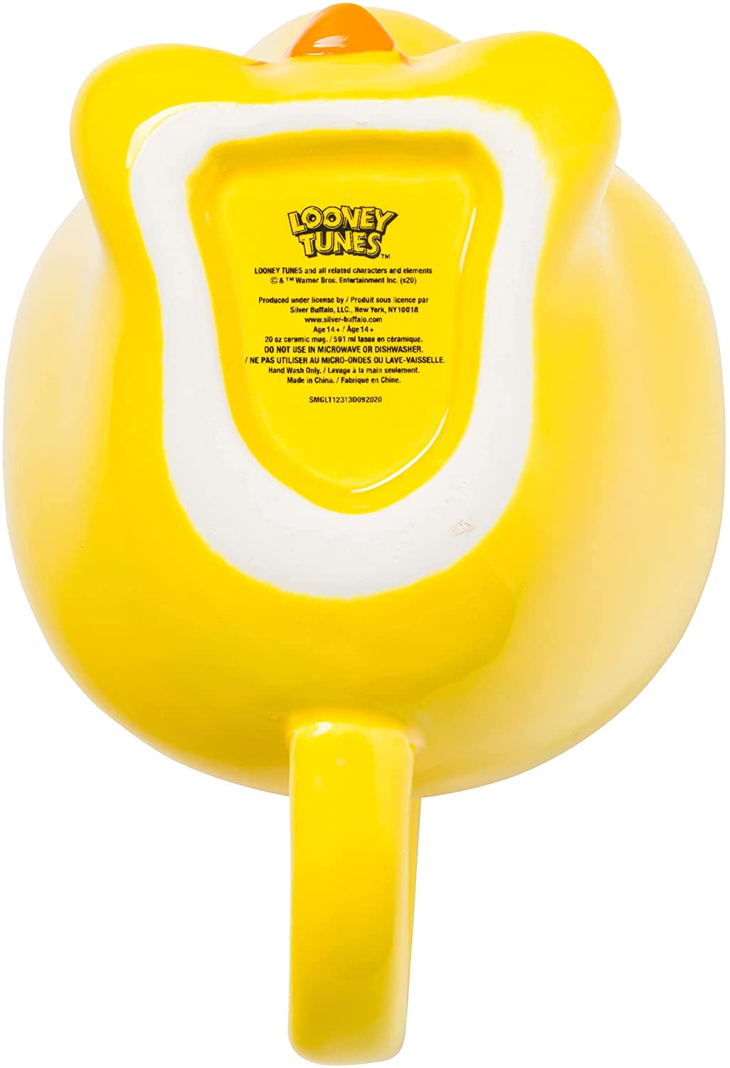 Looney Tunes Tweety Bird Face Ceramic 3D Sculpted Mug