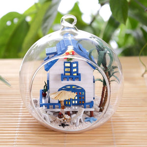 Mini Aegean DIY Glass Ball House Series