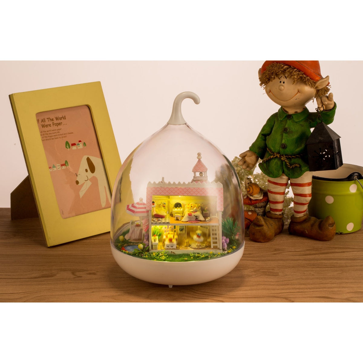 Love House DIY Glass Ball House Series