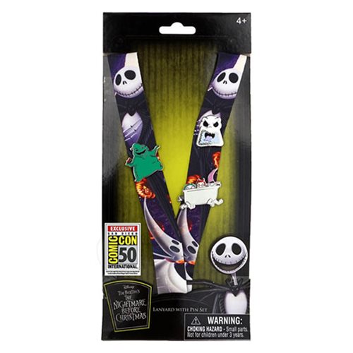Nightmare Before Christmas Lanyard and Pin Set - San Diego Comic-Con 2019 Exclusive