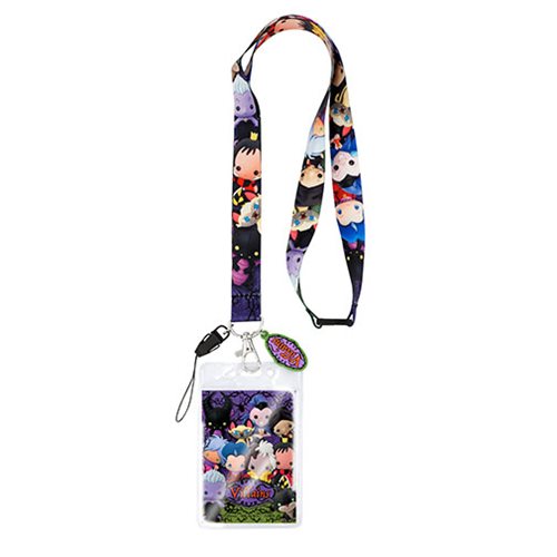 Disney Villains Stylized Characters Lanyard