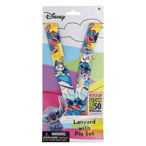Lilo & Stitch Lanyard and Pin Set - San Diego Comic-Con 2019 Exclusive
