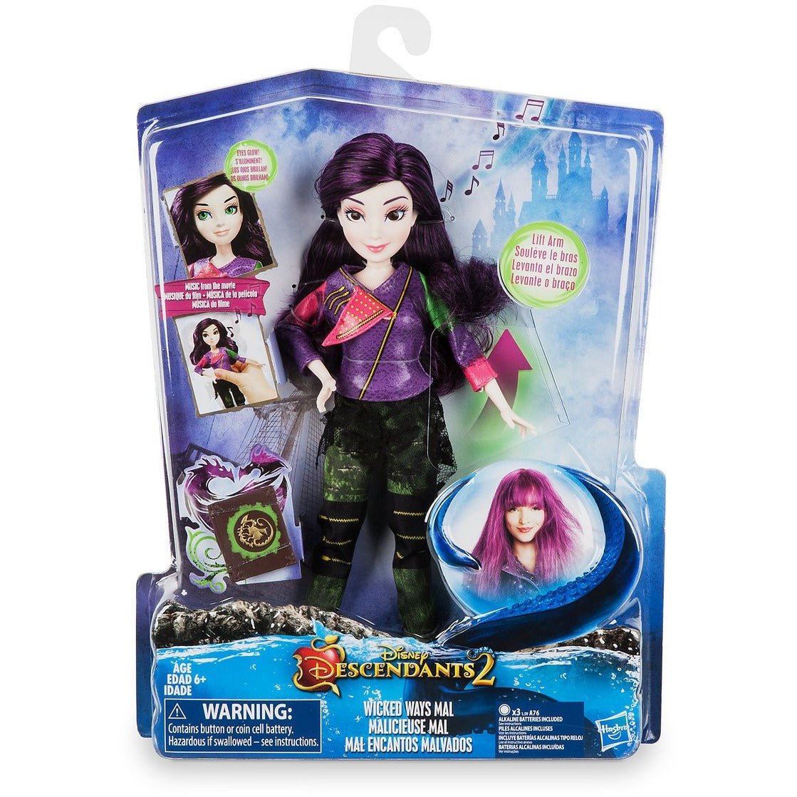 Mal ''Wicked Ways'' Doll - Descendants 2 - 11''