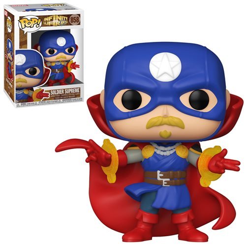 Funko Pop! Marvel: Infinity Warps Soldier Supreme Vinyl Figure