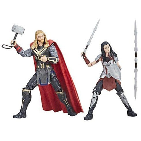 Marvel Legends MCU 10th Thor and Sif 6-Inch Action Figures