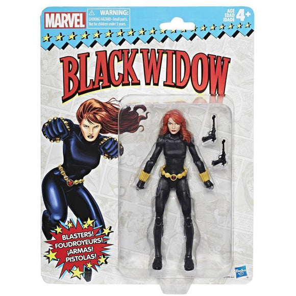 Marvel Legends Super Hero Vintage 6-Inch Figure Black Widow