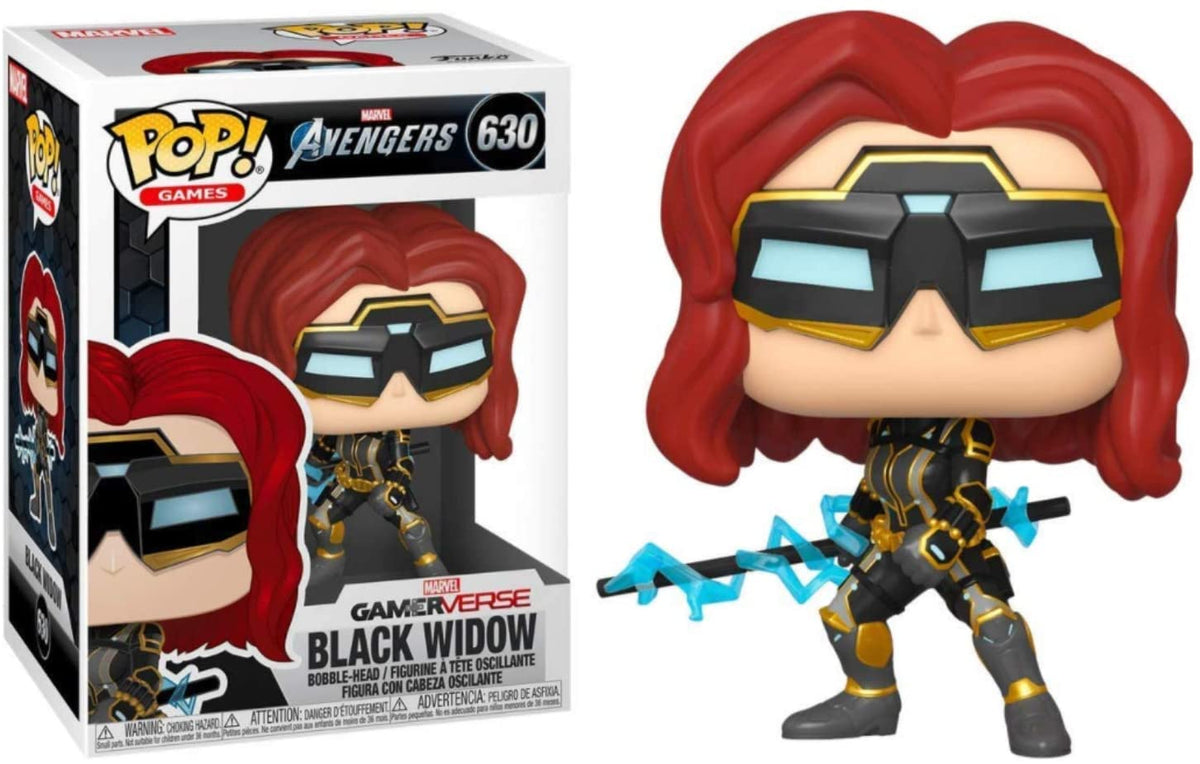 Funko Pop! Marvel's Avengers Game Black Widow Vinyl Figure