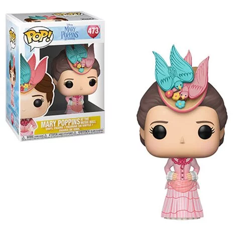 Funko Mary Poppins Returns Mary Pink Dress Pop! Vinyl Figure #473
