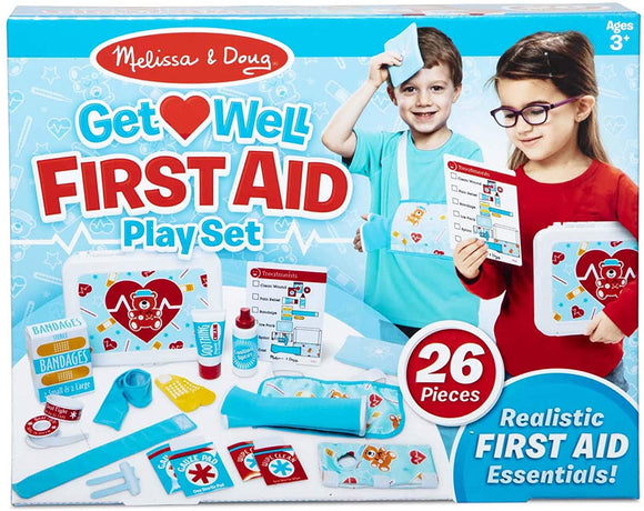 Melissa & Doug Get Well First Aid 25 Pieces Kit Play Set