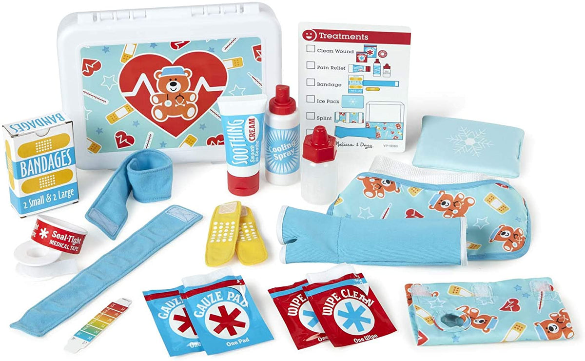Melissa & Doug Get Well First Aid 25 Pieces Kit Play Set