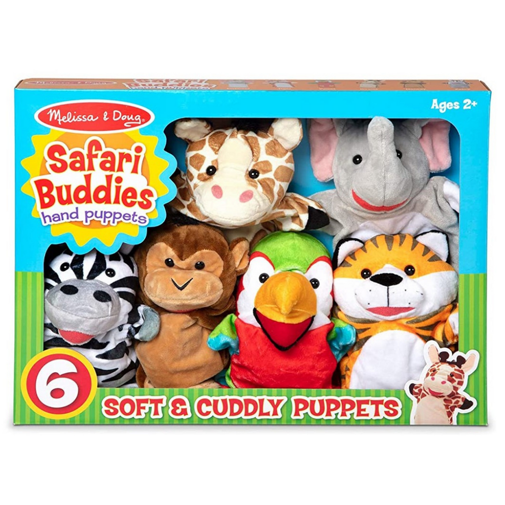 Melissa & Doug Safari Buddies Hand Puppets