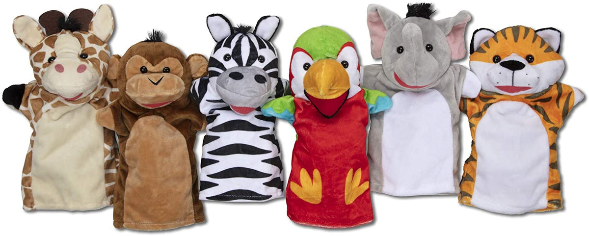 Melissa & Doug Safari Buddies Hand Puppets