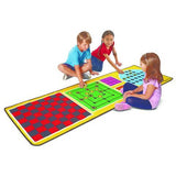Melissa & Doug 4-in-1 Game Rug with 36 Play Pieces