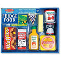Melissa & Doug Fridge Food Wooden Play Food Set (9 pieces)