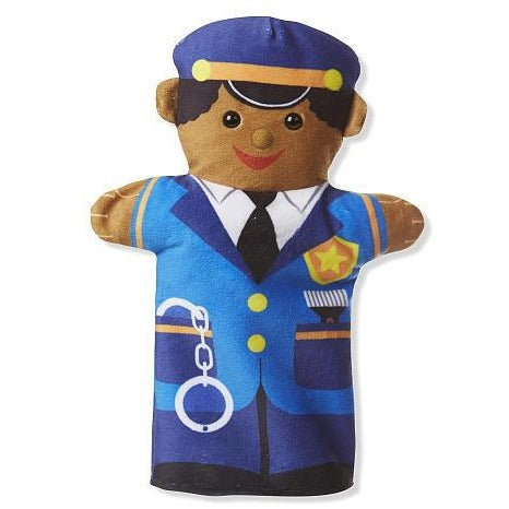 Melissa & Doug Jolly Helpers Hand Puppets (Set of 4)