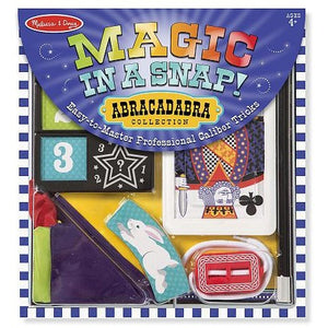 Melissa & Doug Magic in a Snap! Abracadabra Collection Magic Tricks Set (10 pieces)