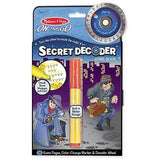 Melissa & Doug On the Go Secret Decoder Spy Game Activity Book