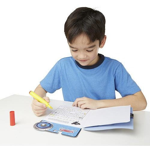 Melissa & Doug On the Go Secret Decoder Spy Game Activity Book