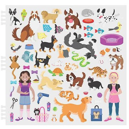 Melissa & Doug Puffy Sticker Activity Book - Pet Place