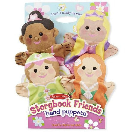 Melissa & Doug Storybook Friends Hand Puppets (Set of 4)