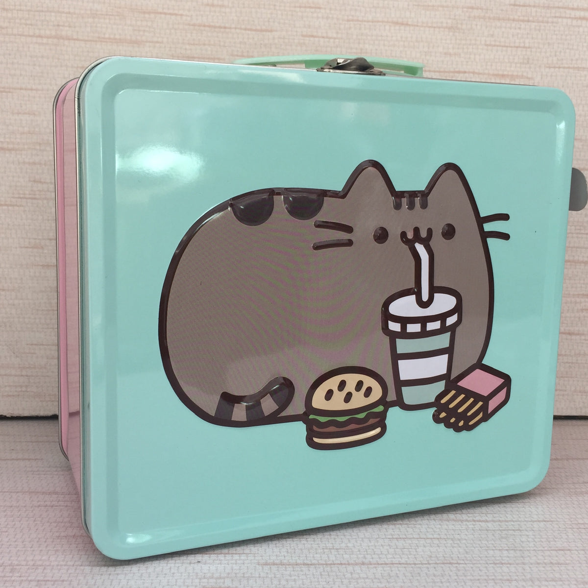 Metal Pusheen Lunch Box