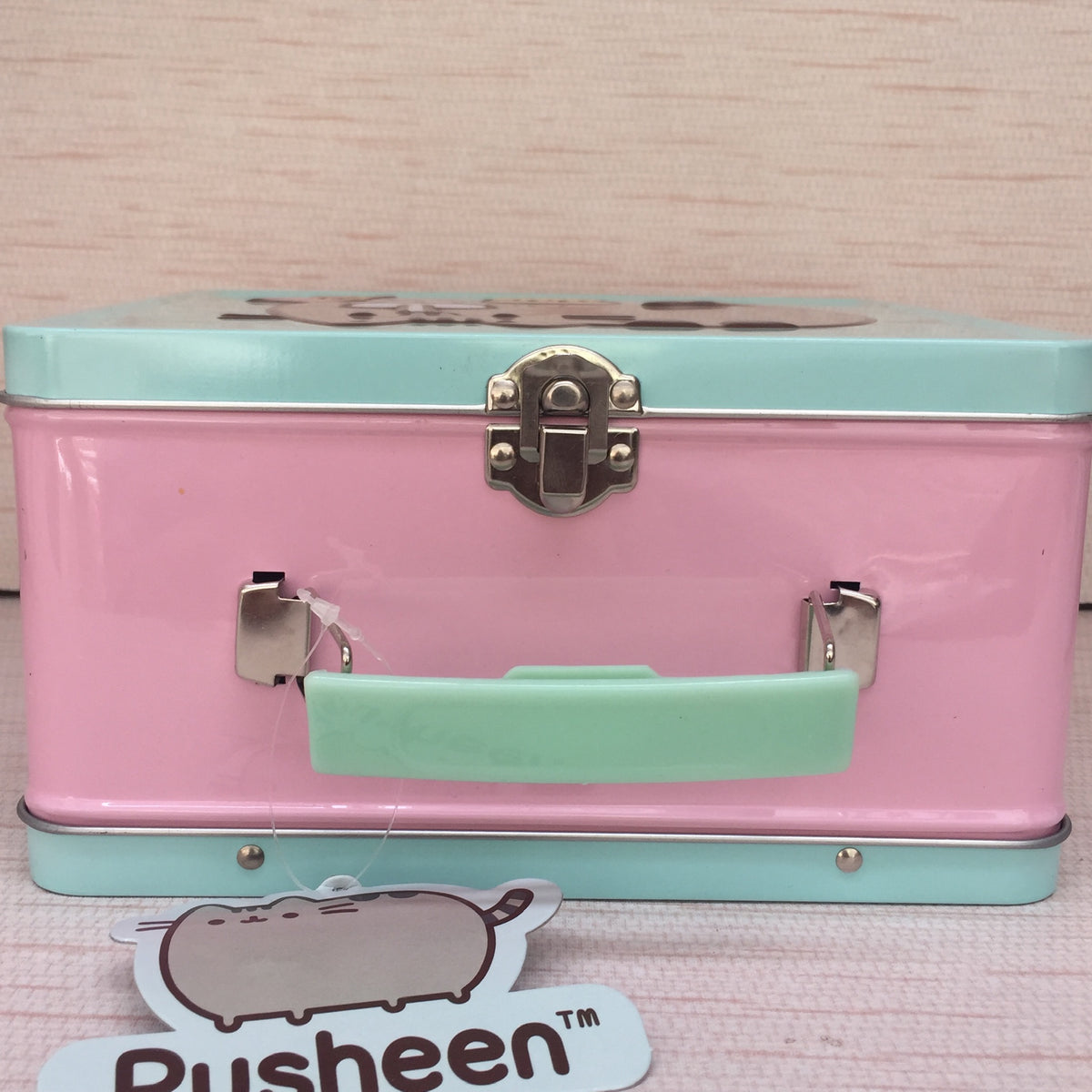 Metal Pusheen Lunch Box