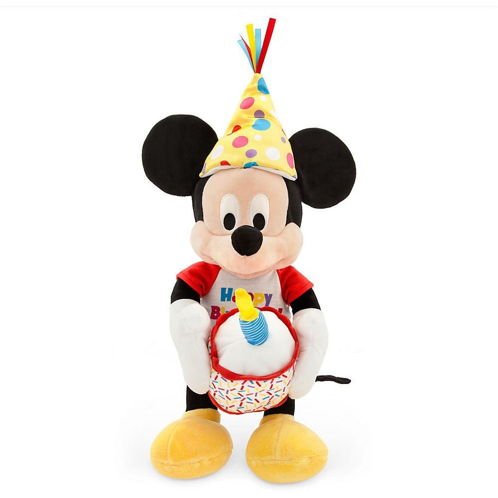 Mickey Mouse Happy Birthday Musical Plush - Medium - 13''