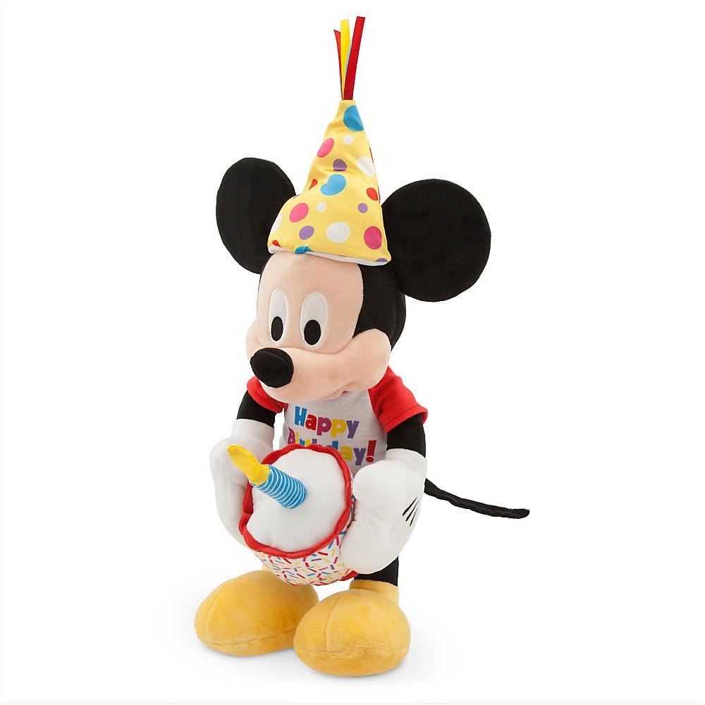 Mickey Mouse Happy Birthday Musical Plush - Medium - 13''