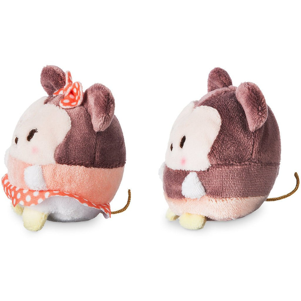 Mickey and Minnie Mouse Ufufy Plush Set - Mini 2 1/2''