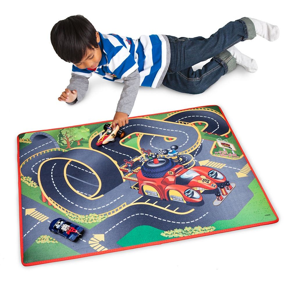 Mickey and the Roadster Racers Playmat and Vehicles Play Set