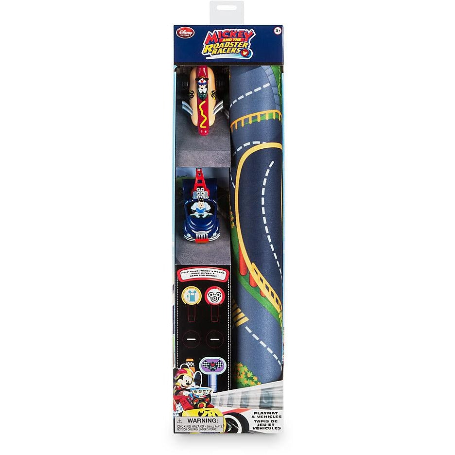 Mickey and the Roadster Racers Playmat and Vehicles Play Set