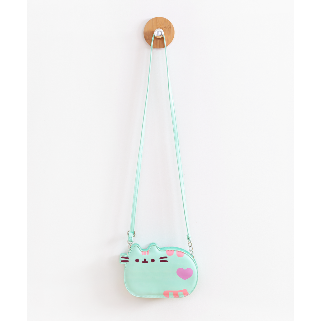 Mint Pastel Pusheen Crossbody Purse