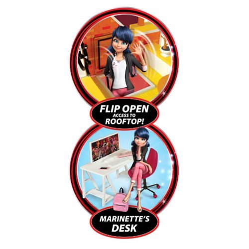 Miraculous Ladybug Marinette's 2-in-1 Playset